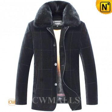 Men Mink Fur Coat CW890120 jackets.cwmalls.com