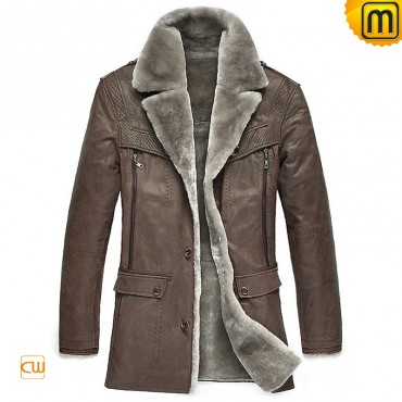 Mens Sheepskin Shearling Coat - jackets.cwmalls.com