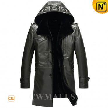 Patented Leather Coat CW808001 jackets.cwmalls.com