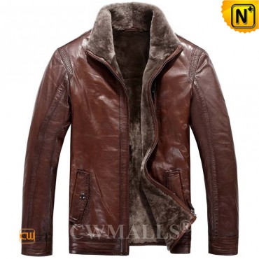 Patented Leather Jacket CW808011 jackets.cwmalls.com
