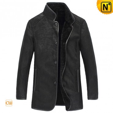 Sheepskin Leather Jacket CW877011 jackets.cwmalls.com