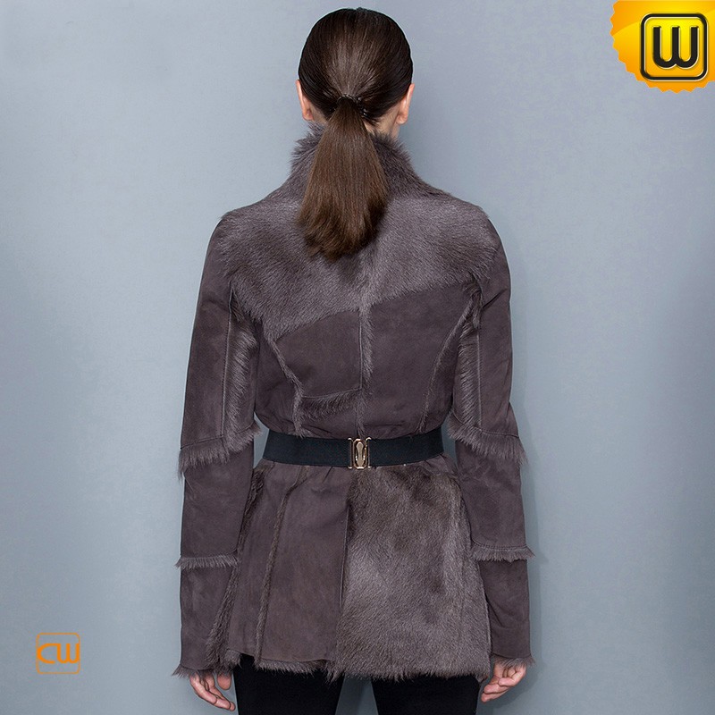 Women's Sheepskin Leather Fur Jacket