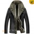CWMALLS® Custom 2 in 1 Shearling Leather Jacket CW890106
