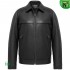 CWMALLS® Custom Mens Leather Trucker Jacket CW826670