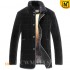 CWMALLS® Detached Mink Fur Lined Coat CW890121