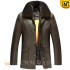CWMALLS® Multifunctional Fur Lined Leather Coats CW890135