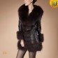 Fur Trimmed Coat-m.cwmalls.com