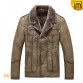 Men's Fur Lined Leather Coat jackets.cwmalls.com