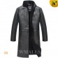 Black Sheepskin Trench Coat CW838002 jackets.cwmalls.com