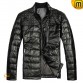 Black Down Leather Jacket for Men CW804382 jackets.cwmalls.com