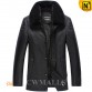 Black Fur Leather Coat CW890133 jackets.cwmalls.com