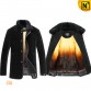 Black Fur Lined Coat CW890121 jackets.cwmalls.com