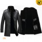 Black Shearling Trench Coat CW808003 jackets.cwmalls.com