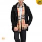 Black Sheepskin Coat Men CW868903 jackets.cwmalls.com