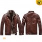 Brown Retro Shearling Jacket CW808011 jackets.cwmalls.com