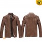 Custom Leather Jacket Brown CW890202 jackets.cwmalls.com