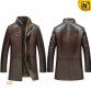 Men Shearling Trench Coat CW890015 jackets.cwmalls.com