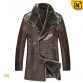 Mens shearling coat brown CW868829 jackets.cwmalls.com
