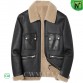 Mens Sheepskin Biker Jacket C823668 | Jackets.cwmalls.com