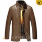 Mink Fur Leather Coat CW890138 jackets.cwmalls.com