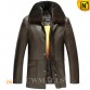 Mink Fur Lined Coat CW890135 jackets.cwmalls.com