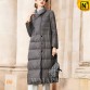 Quilted Leather Down Coat CW602602 | Jackets.cwmalls.com