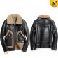 Retro Shearling Flight Jacket CW808318 jackets.cwmalls.com