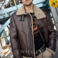 Shearling Bomber Jacket CW808383 jackets.cwmalls.com