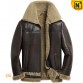 Sheepskin Aviator Jacket CW818419 jackets.cwmalls.com