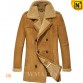 Sheepskin Pea Coat CW808128 jackets.cwmalls.com