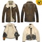 Vintage Sheepskin Jacket CW809215 jackets.cwmalls.com